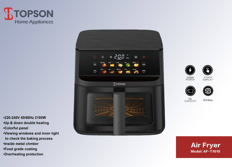 سرخکن بدون روغن تاپسون مدل AF‑T1010