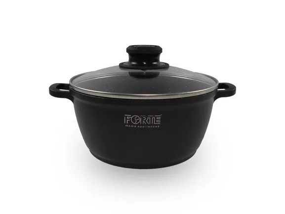 قابلمه 18 گرانیتی فورته درب پیرکس